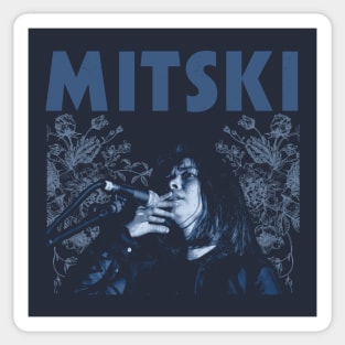 Mitski Folk Japanese American Sticker